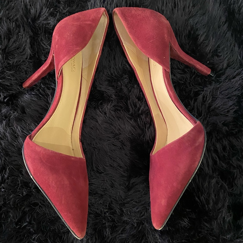 Michael Kors Wine Colored Heels